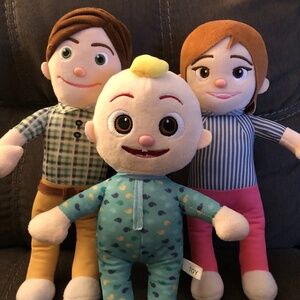 Cocomelon plush dolls